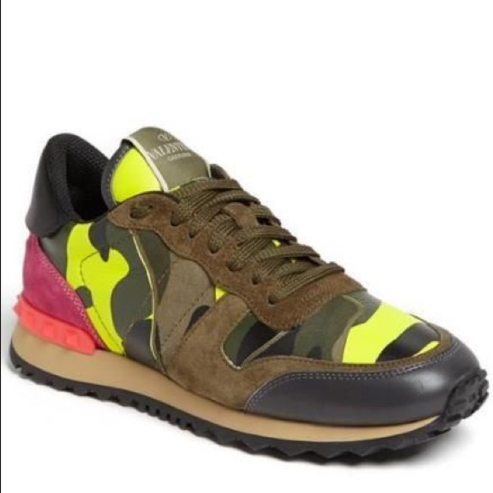 Valentino camouflage sneakers